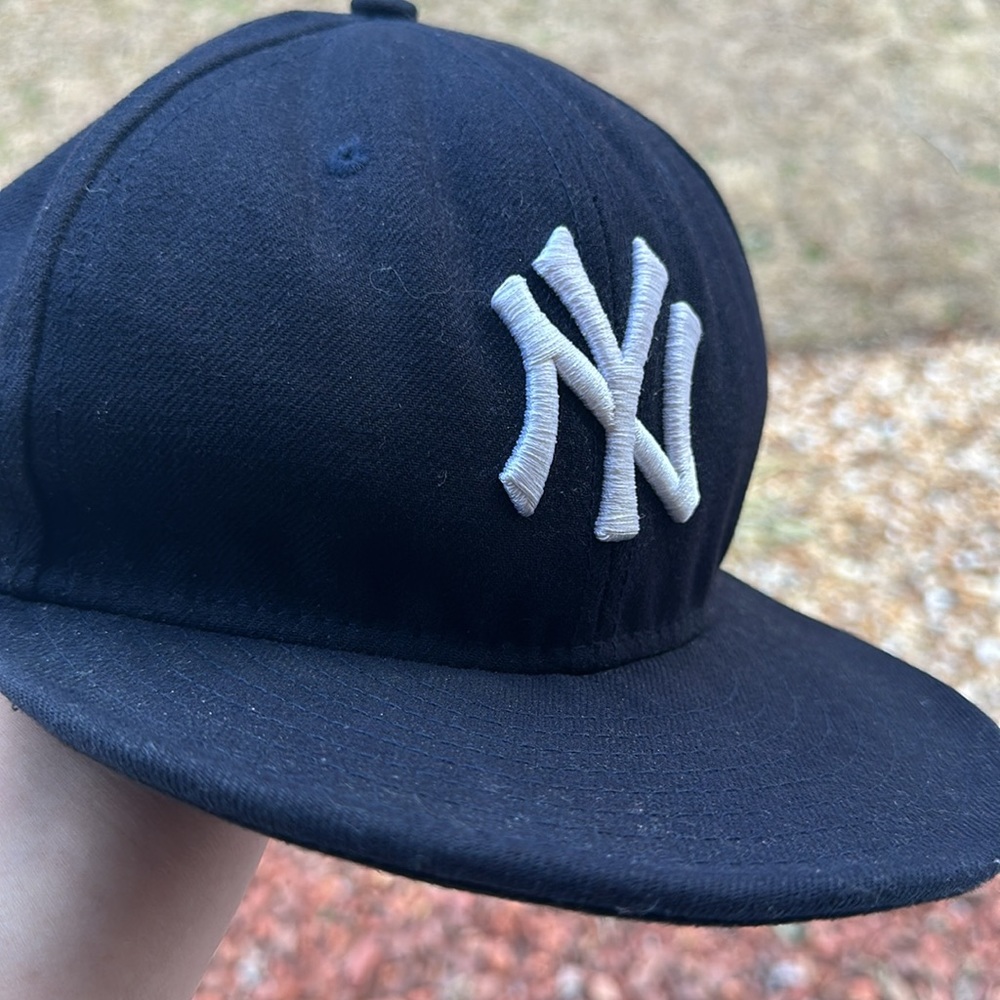 New York new era Authentic Official on Field cap of MLB size 7 3/4 Navy blue
